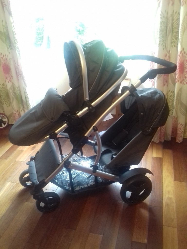 hauck duett 2 tandem double pushchair